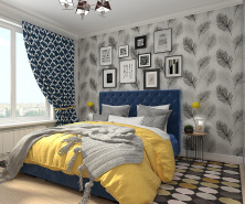 Как визуально увеличить пространство маленькой спальни