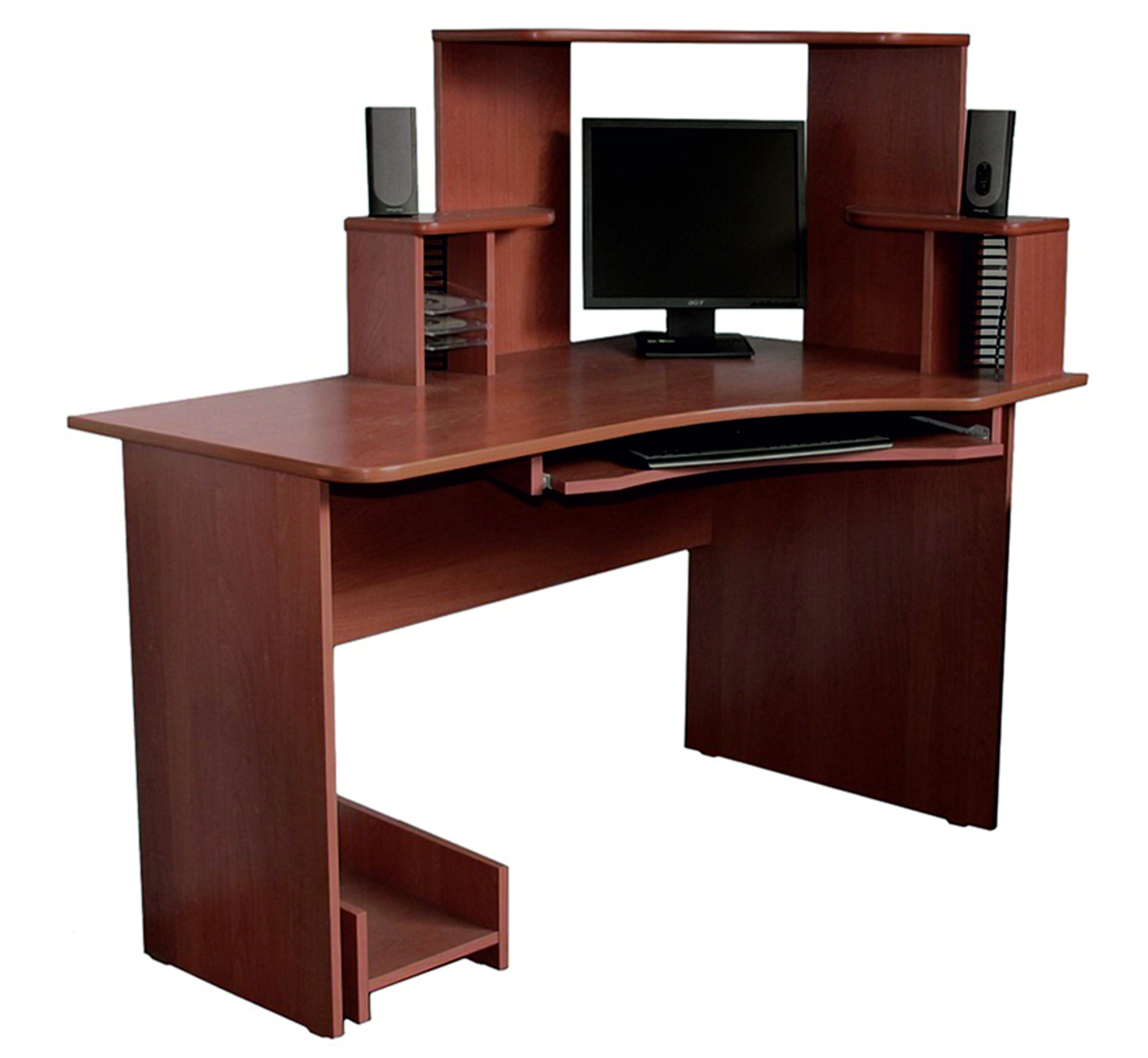 Стол компьютерный ЛДСП "Фортуна-11" (СК-11) ит.орех