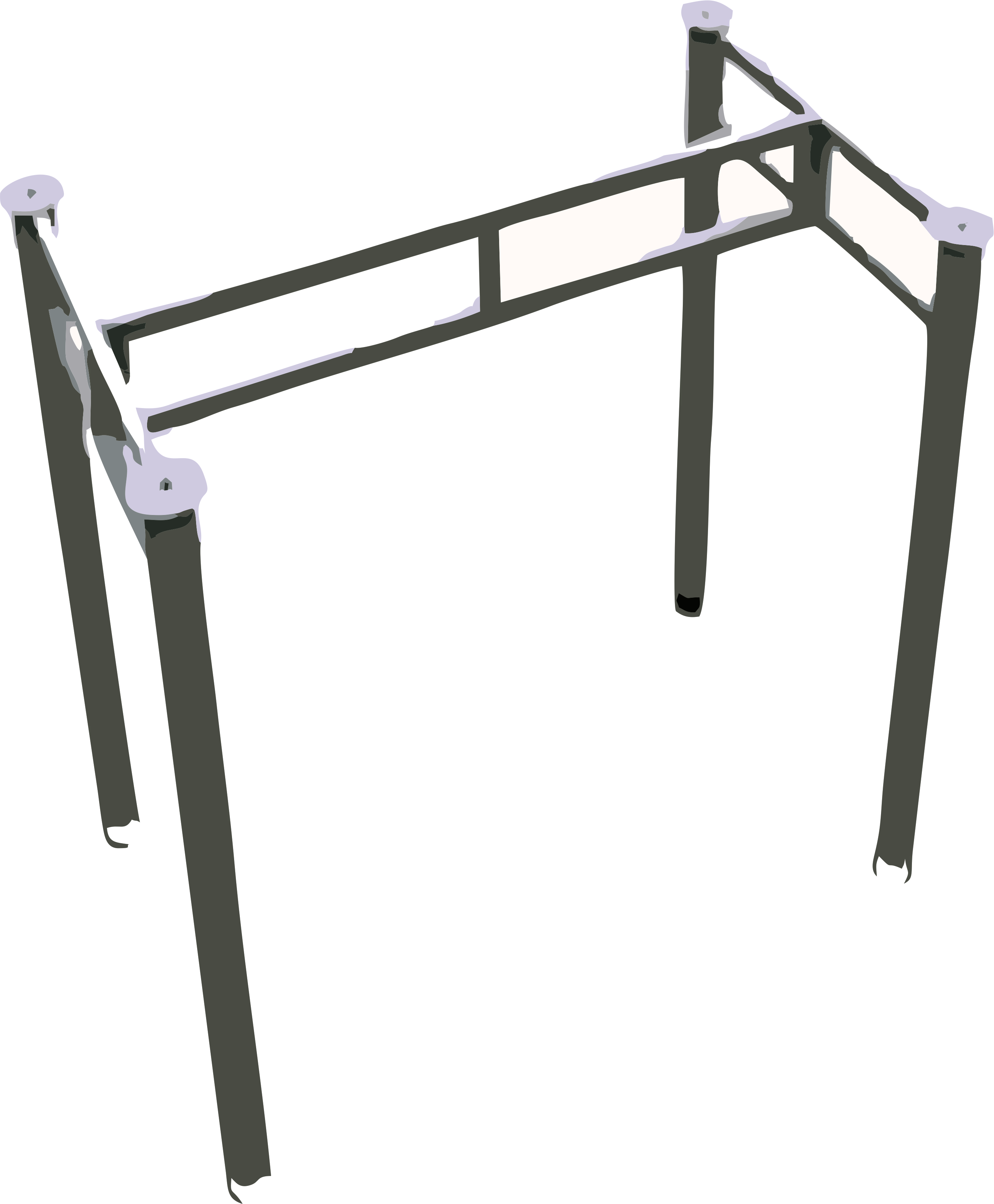 Опора Н4 квадро черная  (к неразд.столу)