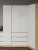 7. Шкаф 2 дверки 3 ящика дуб Бунратти в интерьере